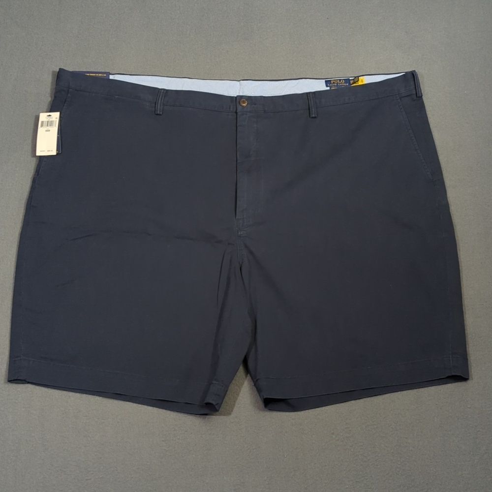 Polo Ralph Lauren Shorts Men's 56B Blue Chino Stretch Cotton Twill NWT